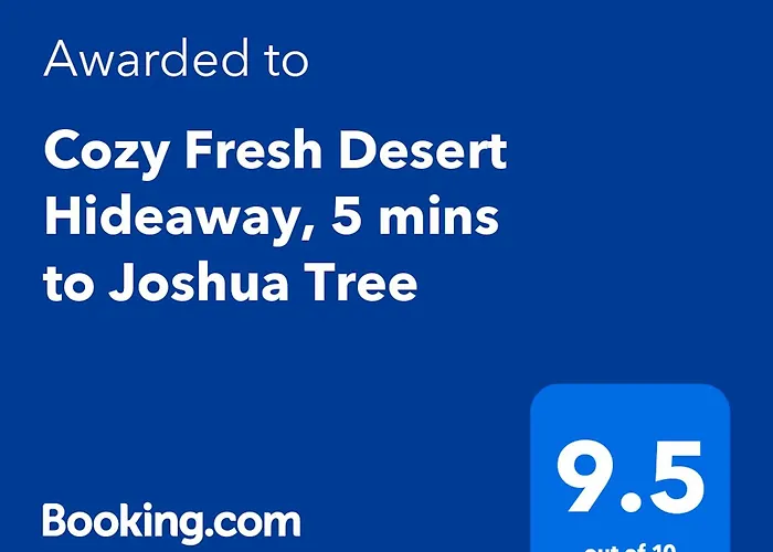 Cozy Fresh Desert Hideaway, 5 Mins To Joshua Tree